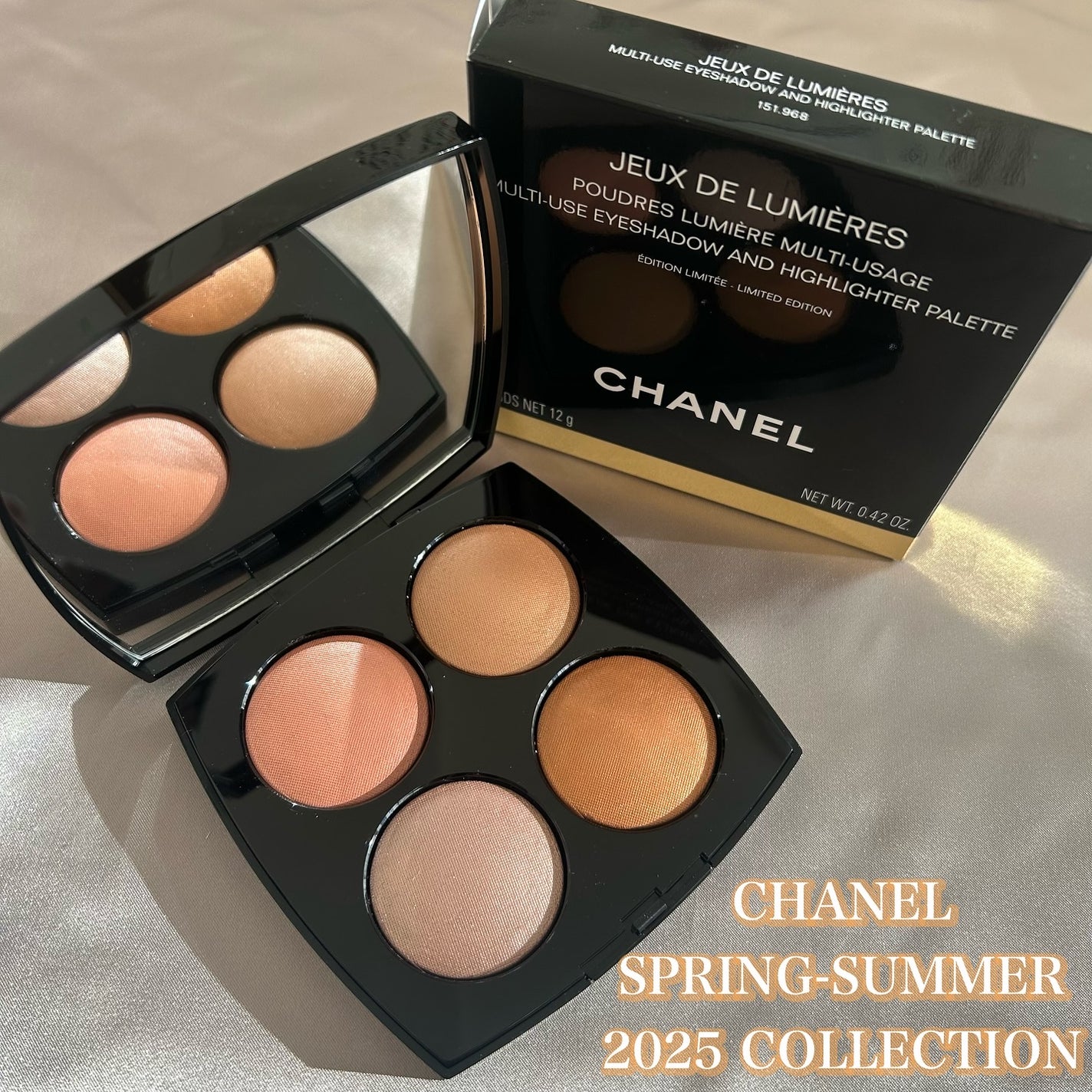 新品未使用 CHANEL ジュードゥ ルミエール アイシャドウ 限定 限定アイシャドウパレット】ジュー ドゥ ルミエール|CHANELの