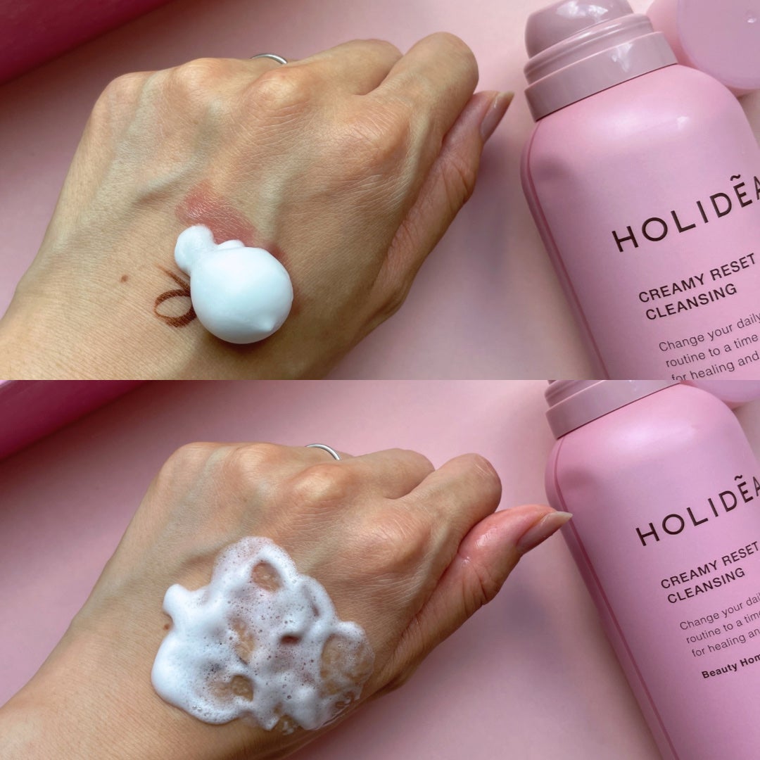 ホリーディア クリーミーリセットクレンジング/HOLIDEA/泡洗顔を使ったクチコミ(4枚目)