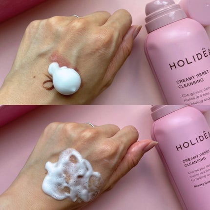 ホリーディア クリーミーリセットクレンジング/HOLIDEA/泡洗顔を使ったクチコミ(4枚目)