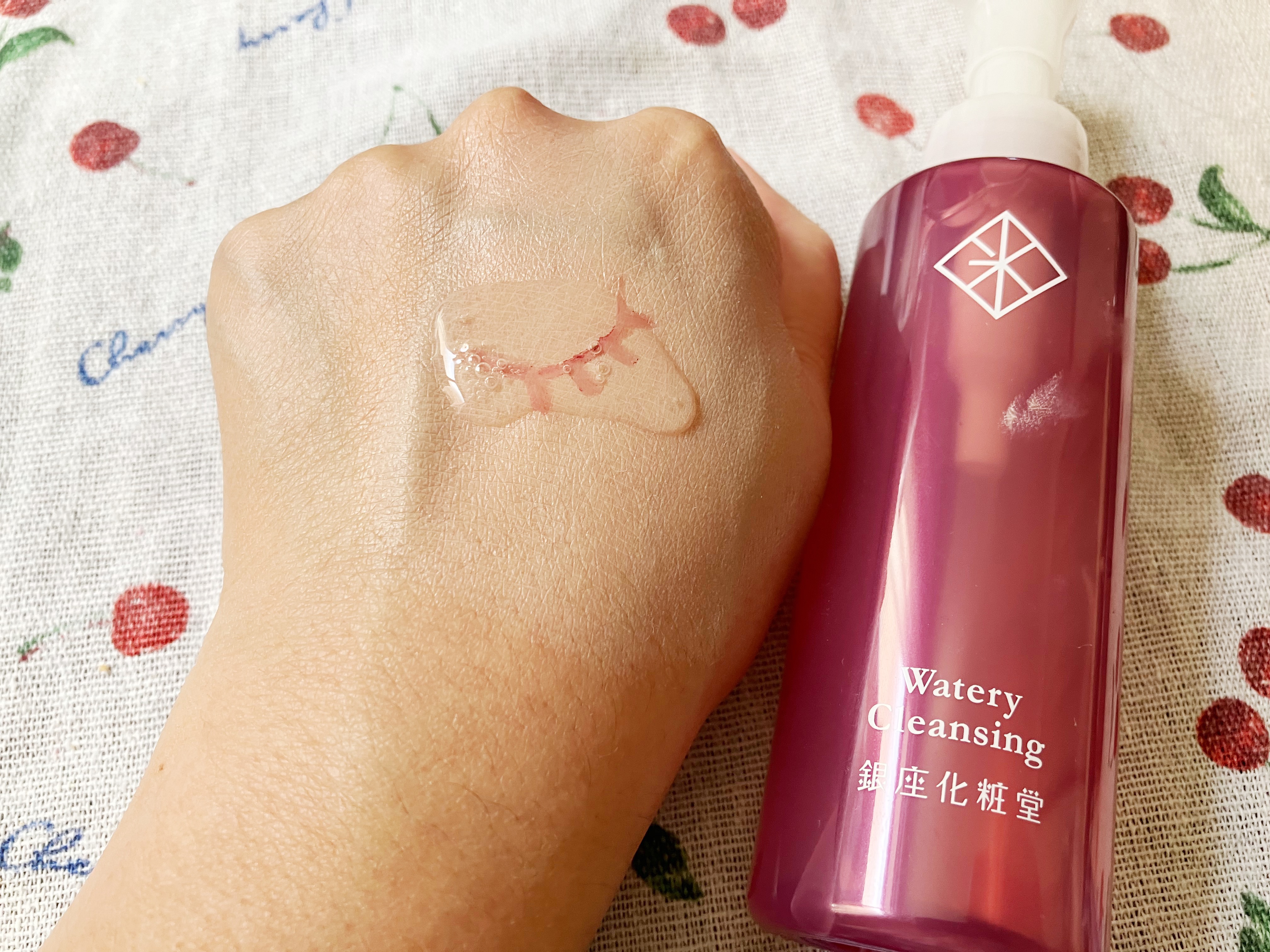 ウォータリークレンジング/銀座化粧堂/クレンジングウォーターを使ったクチコミ（3枚目）