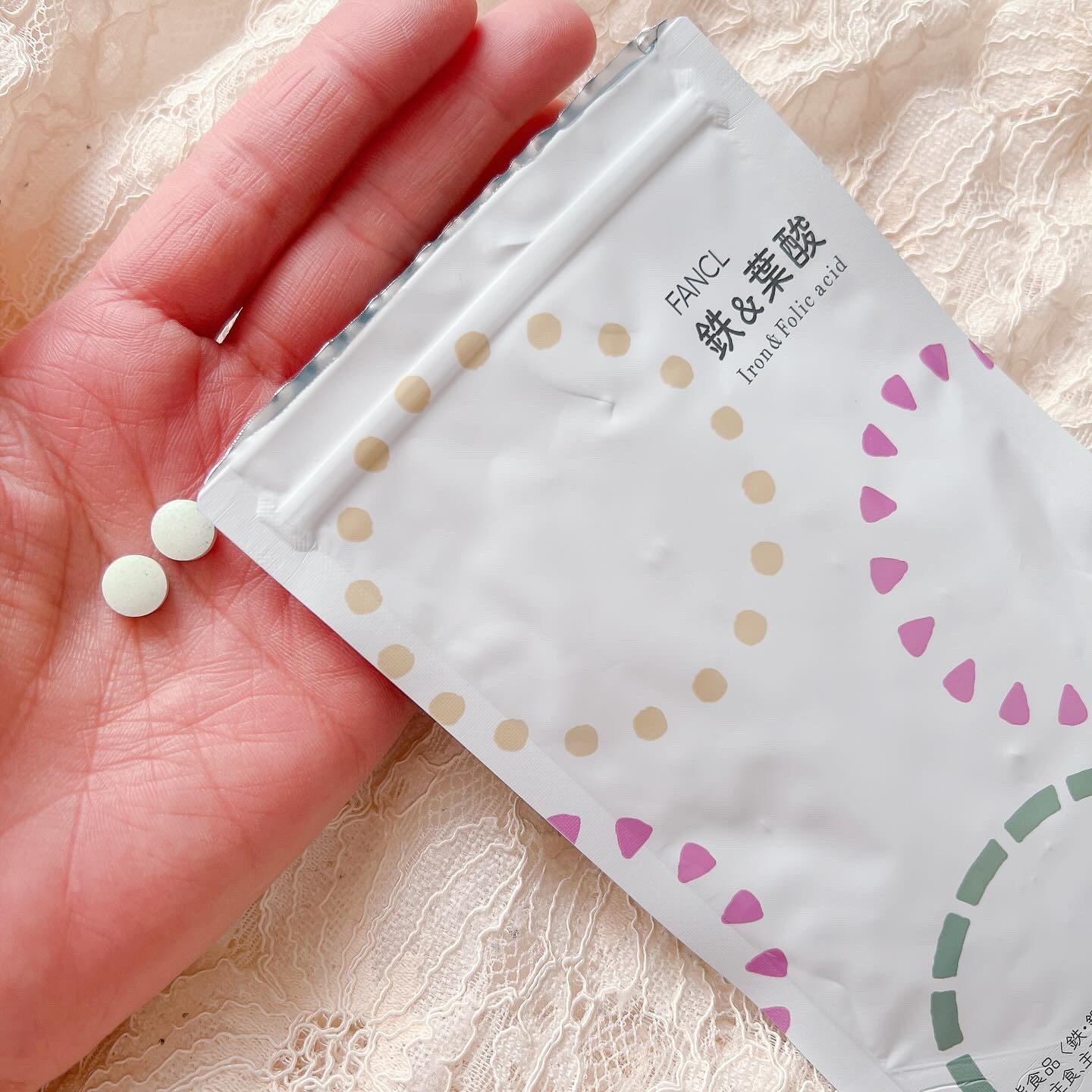 鉄＆葉酸/ファンケル/健康サプリメントを使ったクチコミ（3枚目）