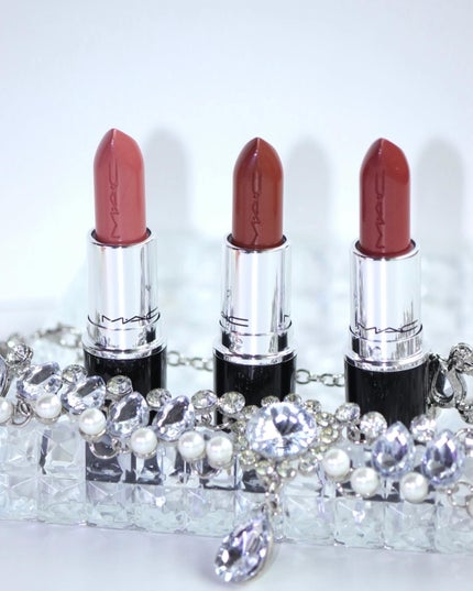 ラスターガラス リップスティック/M・A・C/口紅を使ったクチコミ(3枚目)