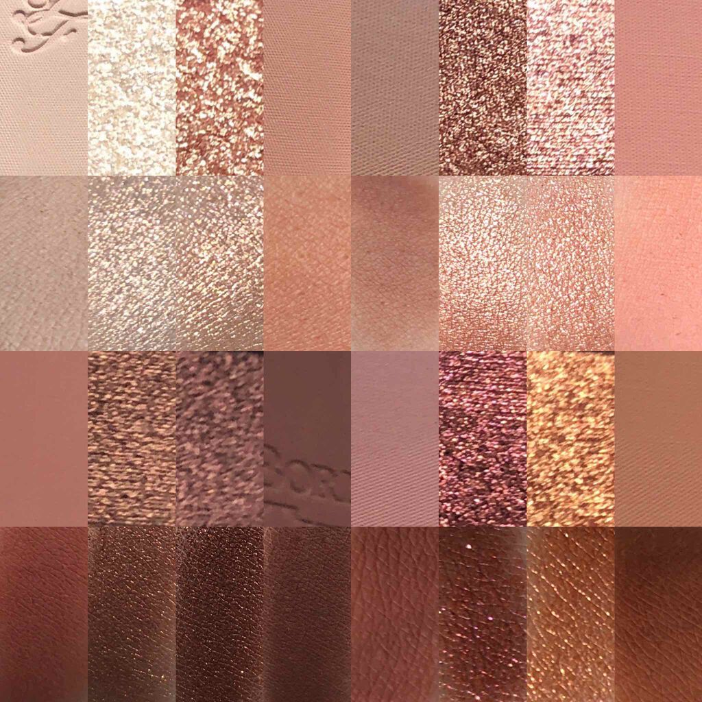 ボーン ディス ウェイ ザ ナチュラル ヌード アイシャドウ パレット/Too Faced/アイシャドウパレットを使ったクチコミ（3枚目）