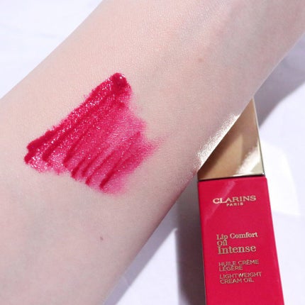 コンフォート リップオイル インテンス/CLARINS/リップグロスを使ったクチコミ(2枚目)