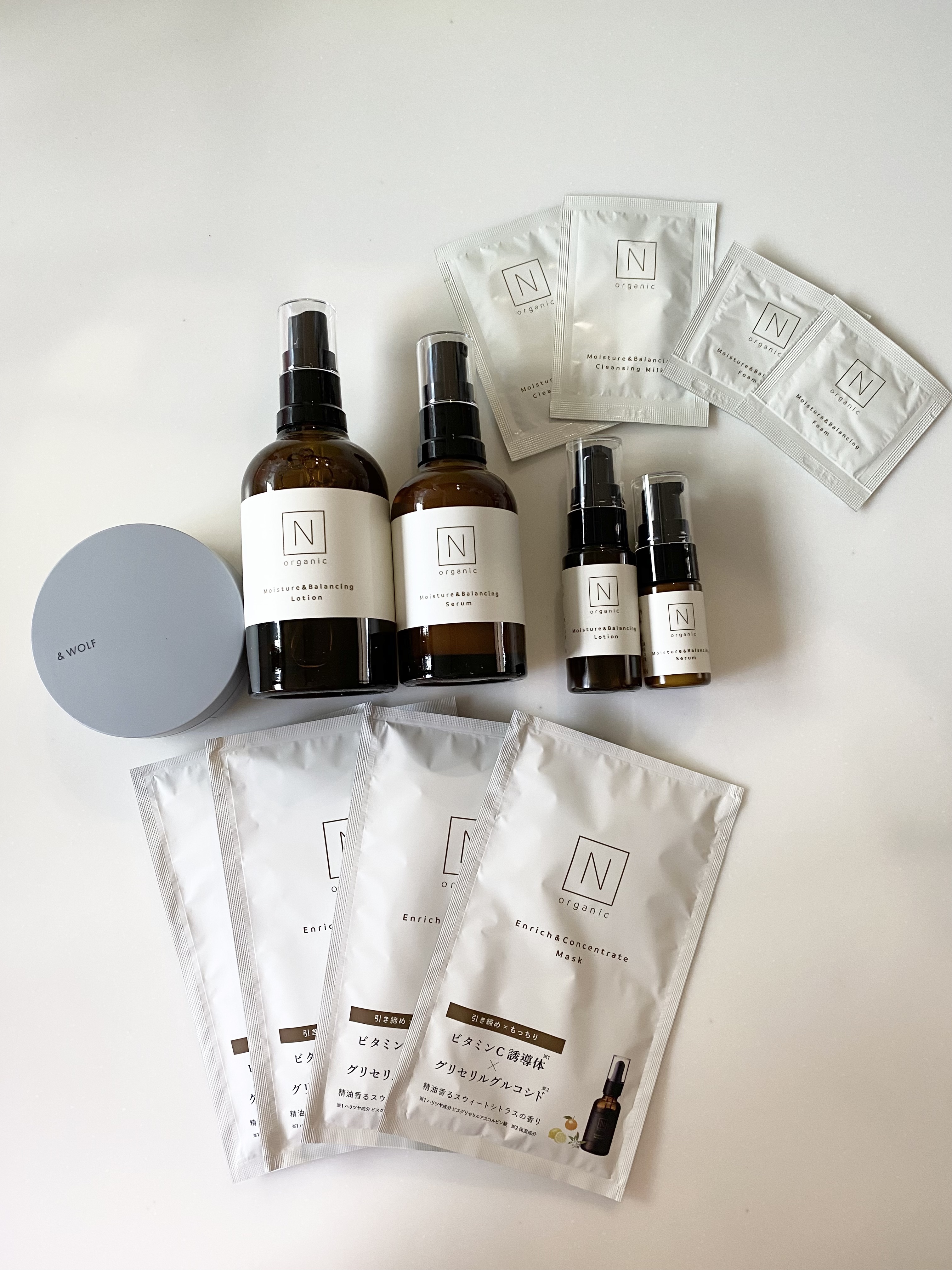 モイスチュア＆バランシング トライアルキット/Ｎ organic/トライアルキットを使ったクチコミ（1枚目）