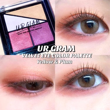 UR GLAM　VELVET EYE COLOR PALETTE/U R GLAM/アイシャドウパレットを使ったクチコミ（1枚目）