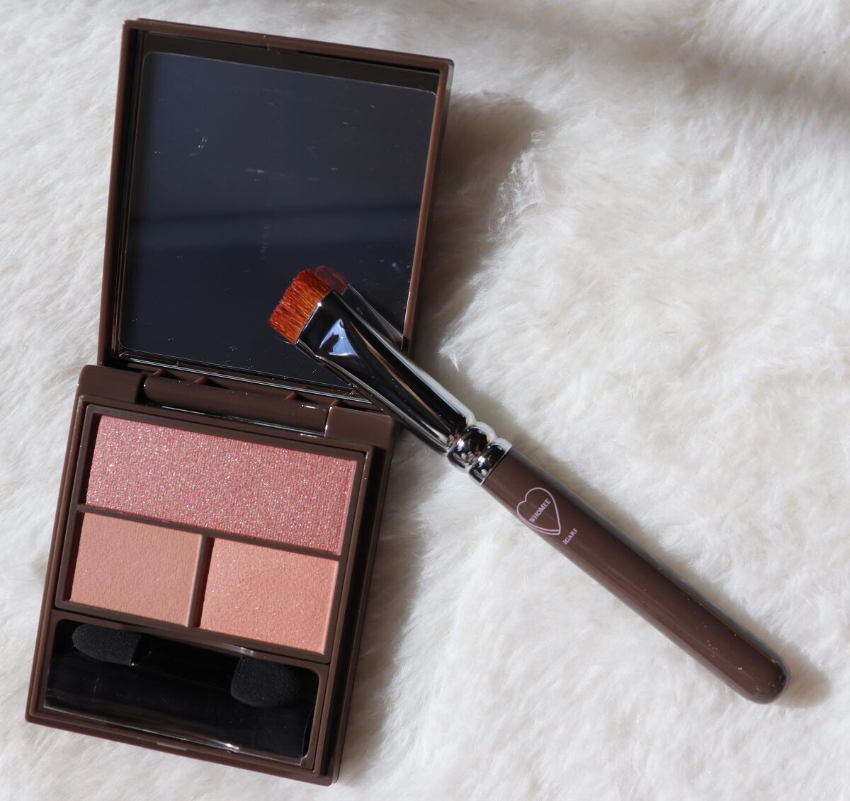 フーミー アイブロウブラシ 熊野筆/WHOMEE/メイクブラシを使ったクチコミ(3枚目)