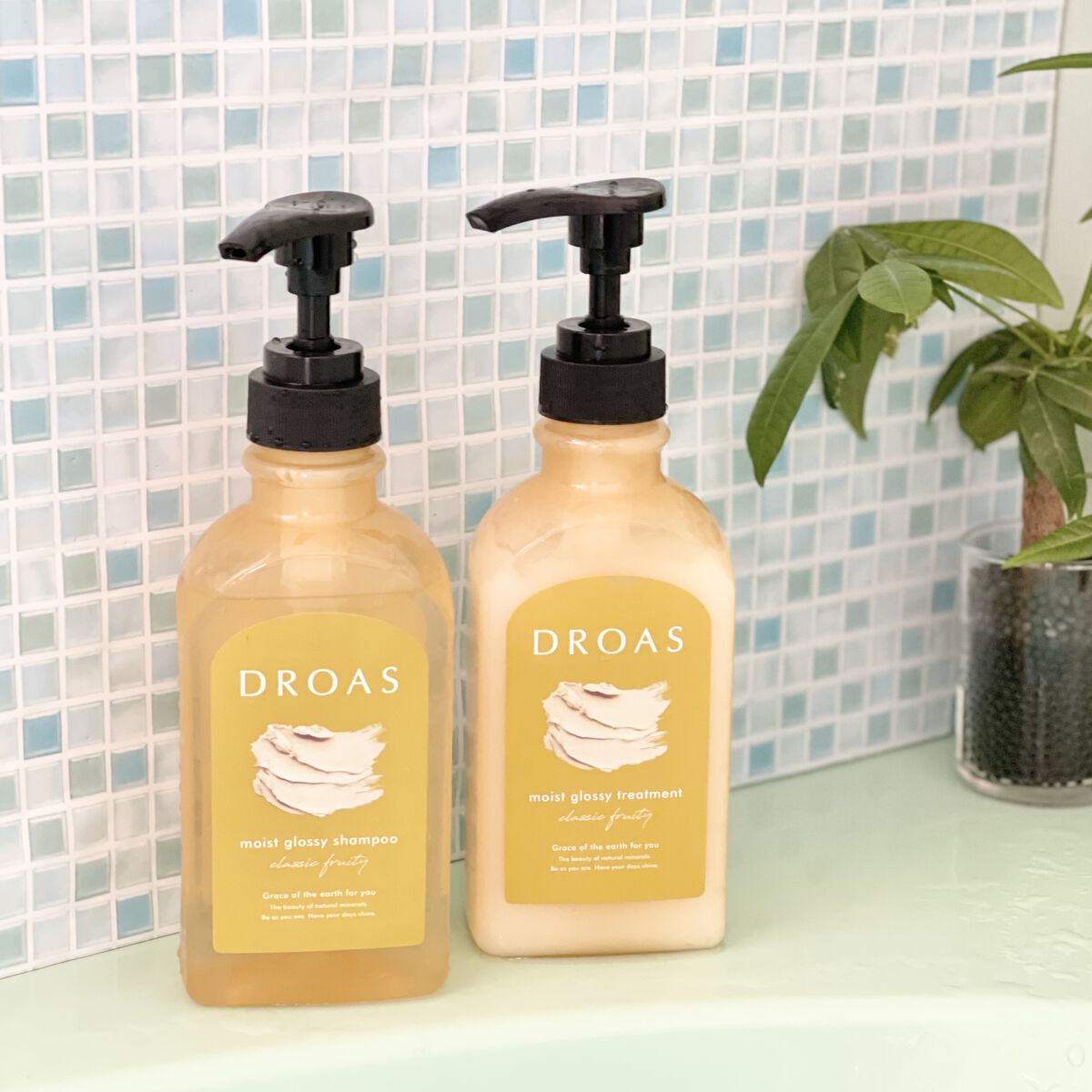 モイストグロッシーシャンプー/トリートメント/DROAS/市販シャンプーを使ったクチコミ（1枚目）