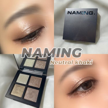 COLORFUL EYE PALETTE/NAMING./パウダーアイシャドウを使ったクチコミ（1枚目）