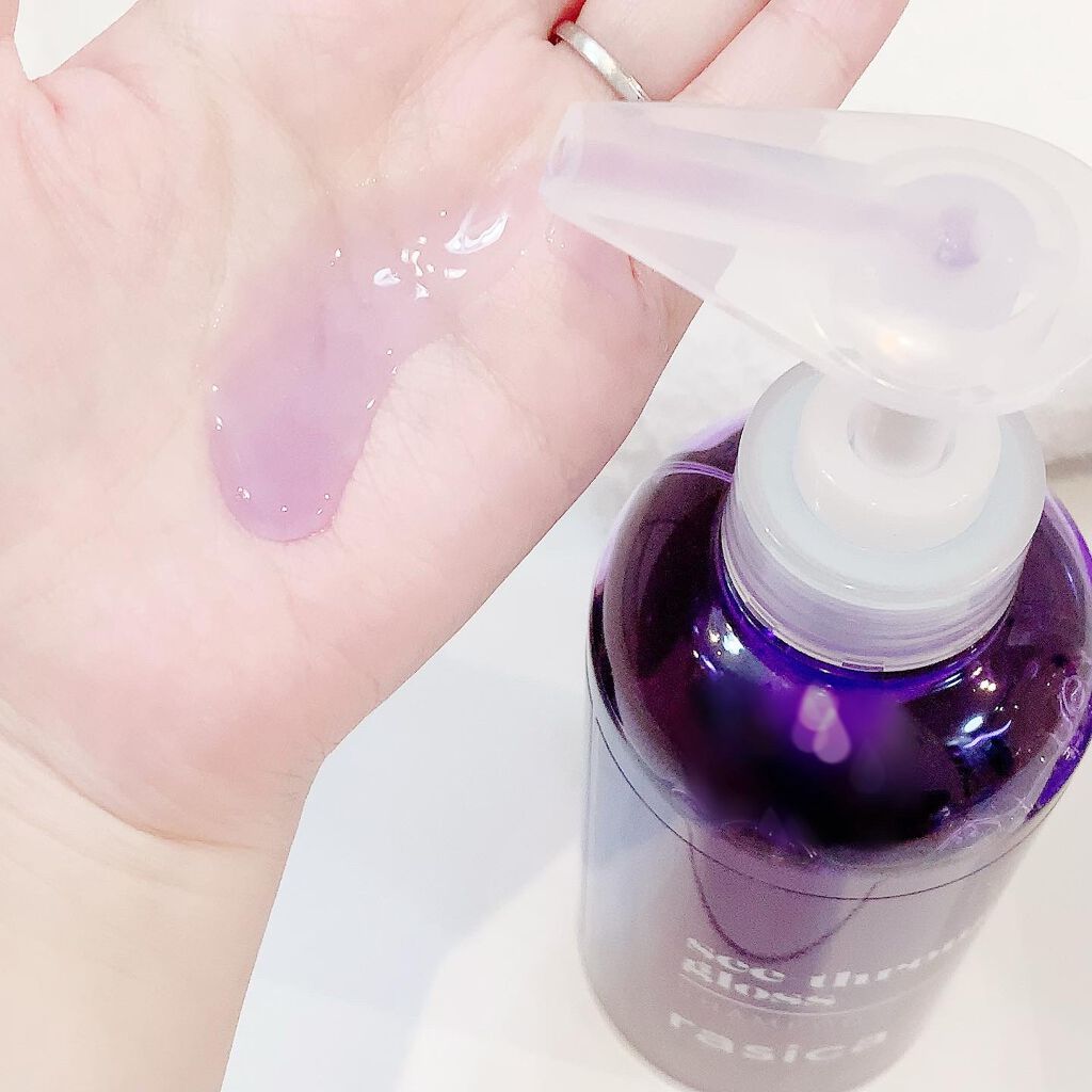 シースルーグロスシャンプー/トリートメント/rasica/市販シャンプーを使ったクチコミ(2枚目)