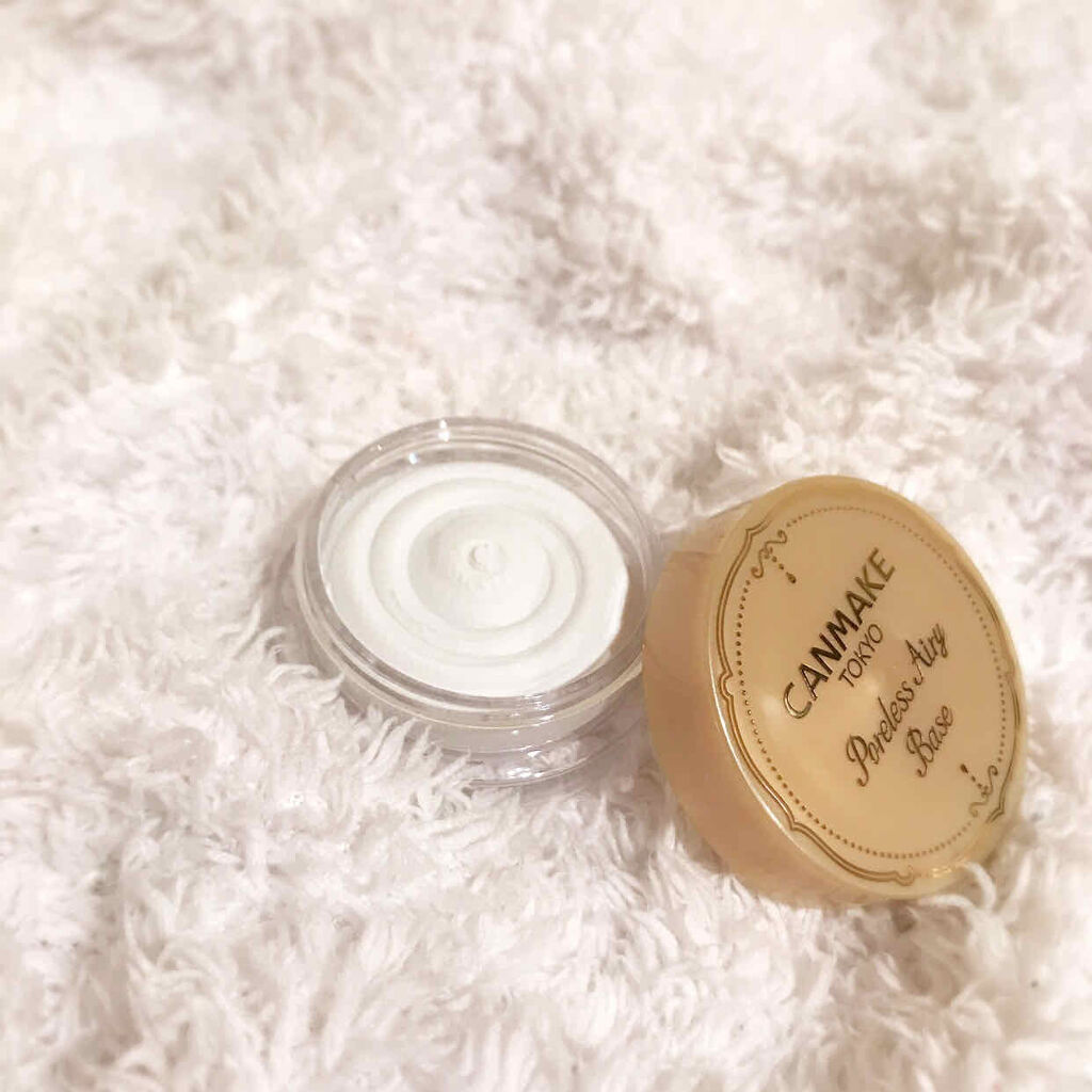 ポアレスエアリーベース/キャンメイク/化粧下地を使ったクチコミ（2枚目）