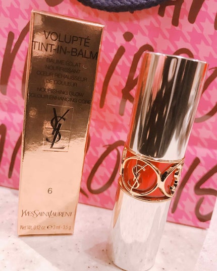 ヴォリュプテ ティントインバーム/YVES SAINT LAURENT BEAUTE/口紅を使ったクチコミ(1枚目)