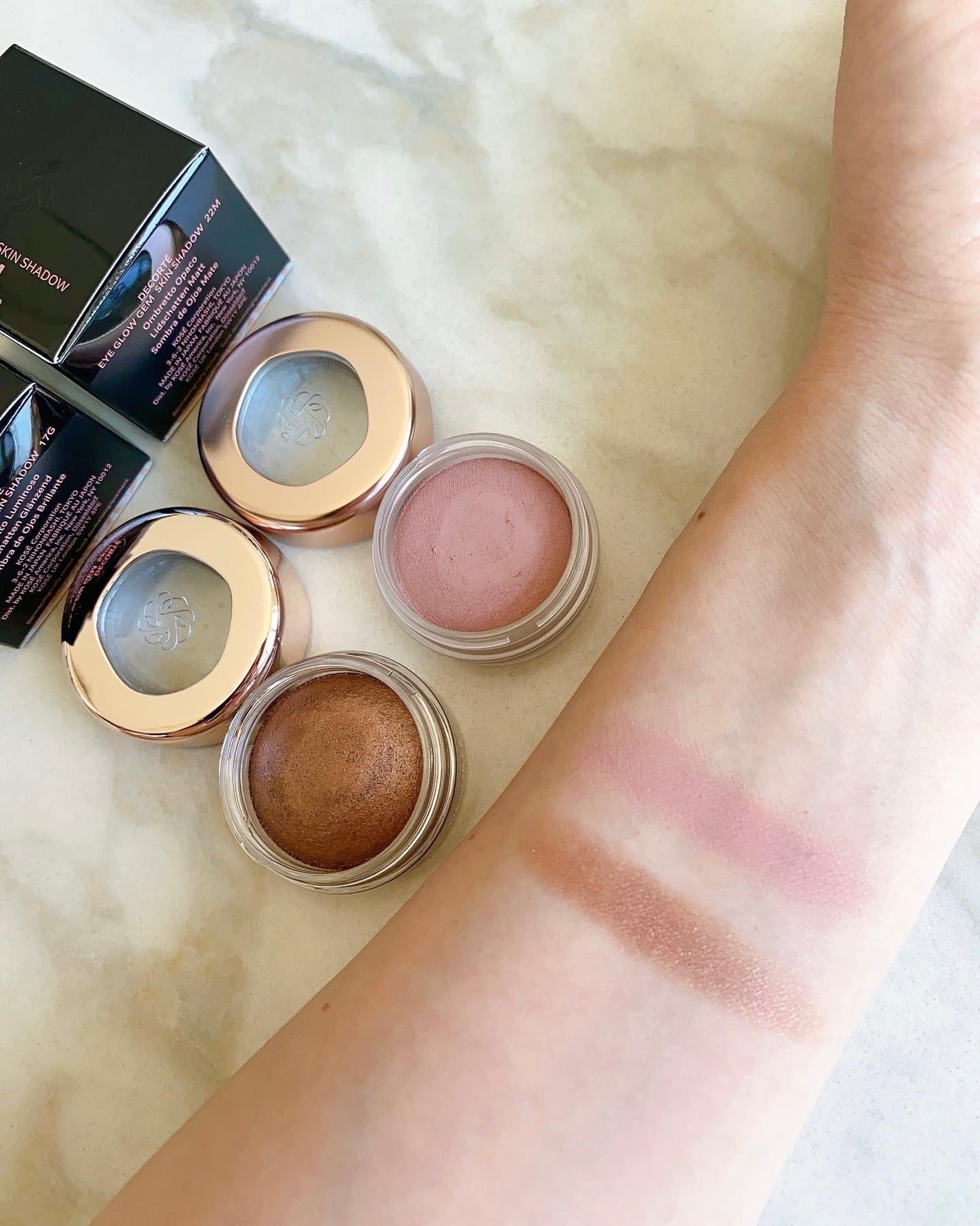 アイグロウジェム スキンシャドウ/DECORTÉ/ジェル・クリームアイシャドウを使ったクチコミ(4枚目)