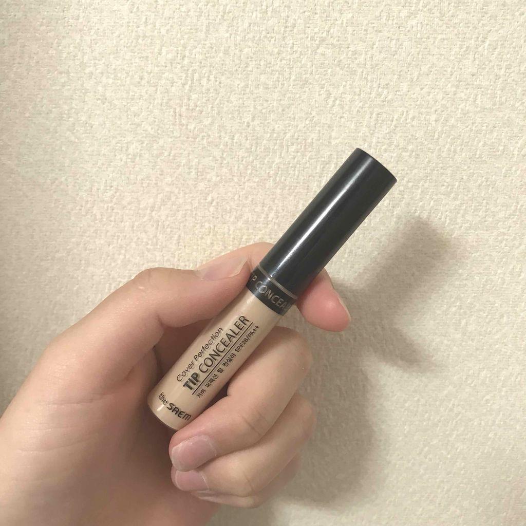 カバーパーフェクション チップコンシーラー/the SAEM/リキッドコンシーラーを使ったクチコミ(1枚目)