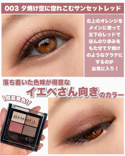 ワンダー エバー アイシャドウ/リンメル ロンドン/アイシャドウパレットを使ったクチコミ(6枚目)