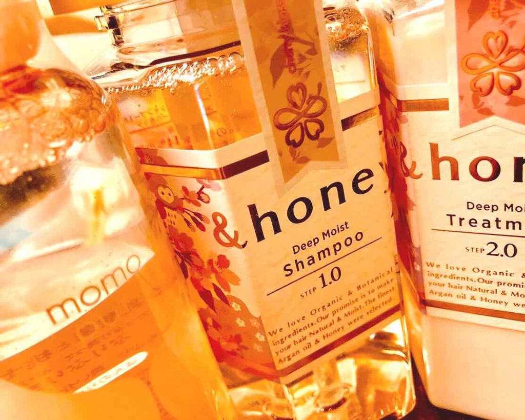ディープモイスト シャンプー1.0／ヘアトリートメント2.0/&honey/市販シャンプーを使ったクチコミ（2枚目）