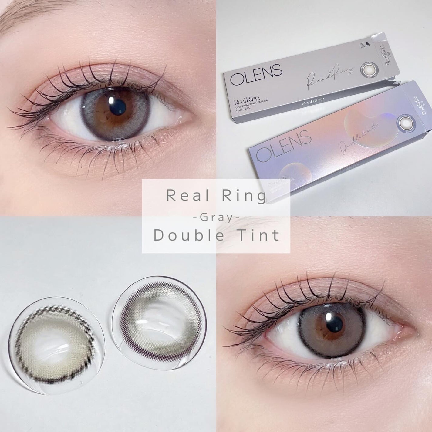 Real Ring 1day/OLENS/ワンデー(1DAY)カラコンを使ったクチコミ(1枚目)