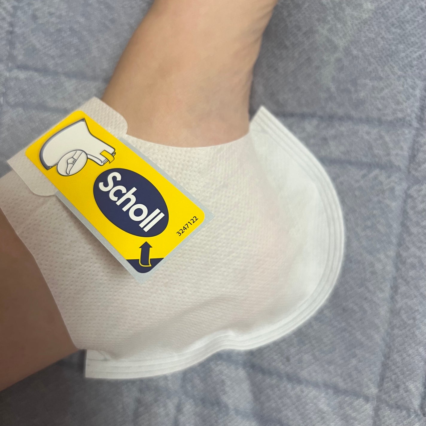 かかとピーリングマスク/ドクター・ショール/レッグ・フットケアを使ったクチコミ(4枚目)