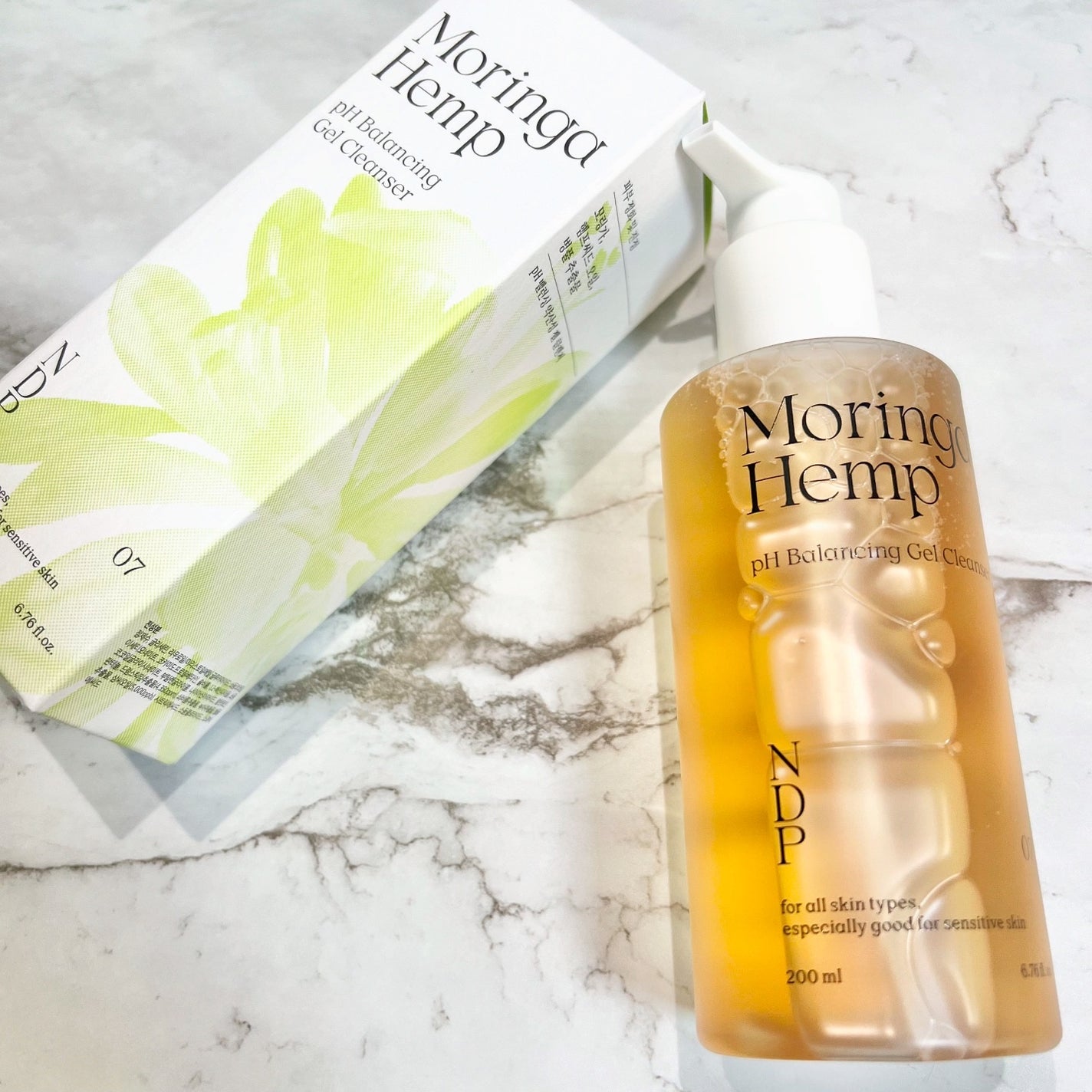 モリンガヘンプpHバランシングジェルクレンザー/NATURAL DERMA PROJECT/クレンジングジェルを使ったクチコミ(1枚目)