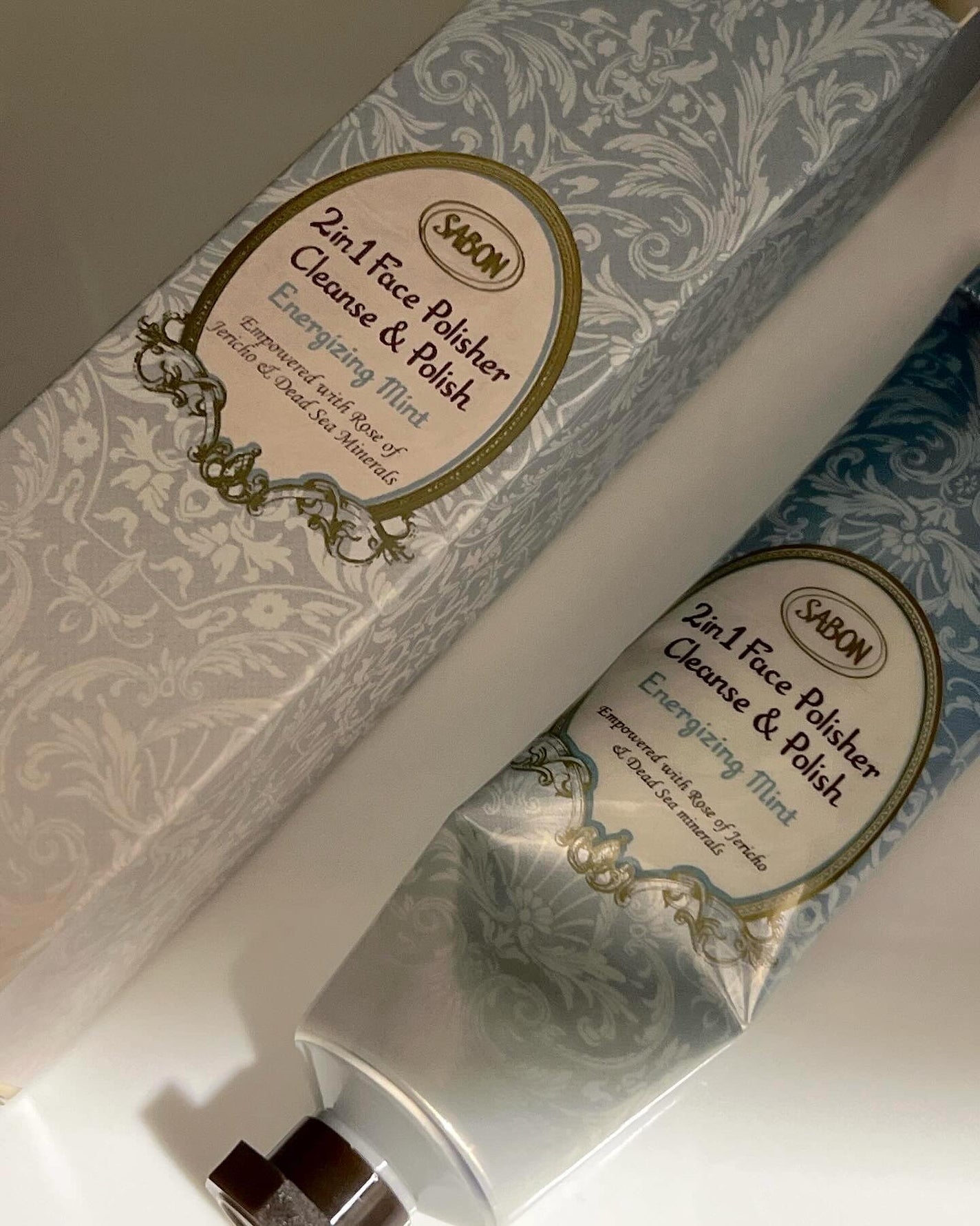 フェイスポリッシャー リフレッシング(ミント)/SABON/スクラブ・ゴマージュを使ったクチコミ(5枚目)