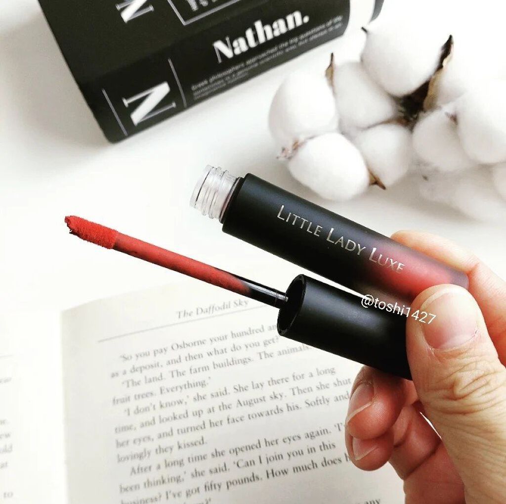  ムースティントリップ 02 オランジェットムース/リトルレディ リュクス/リップティントを使ったクチコミ（3枚目）