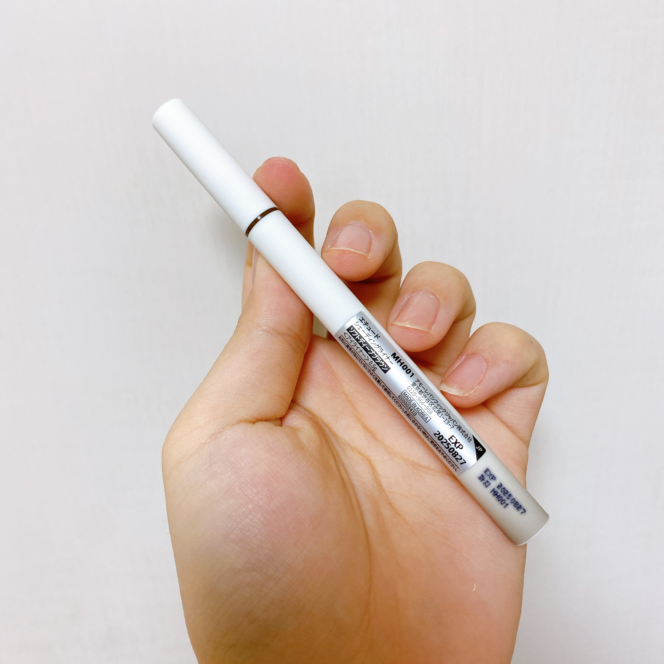 シェーディングライナー ソフトディープブラウン/ETUDE/リキッドアイライナーを使ったクチコミ（3枚目）