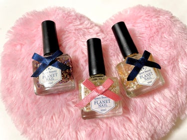 PLANET NAIL ネイルポリッシュのクチコミ「PLANET NAIL
ネイルポリッシュ

PL17 宇宙論
PLC03 ムーンライトハニー
.....」（2枚目）