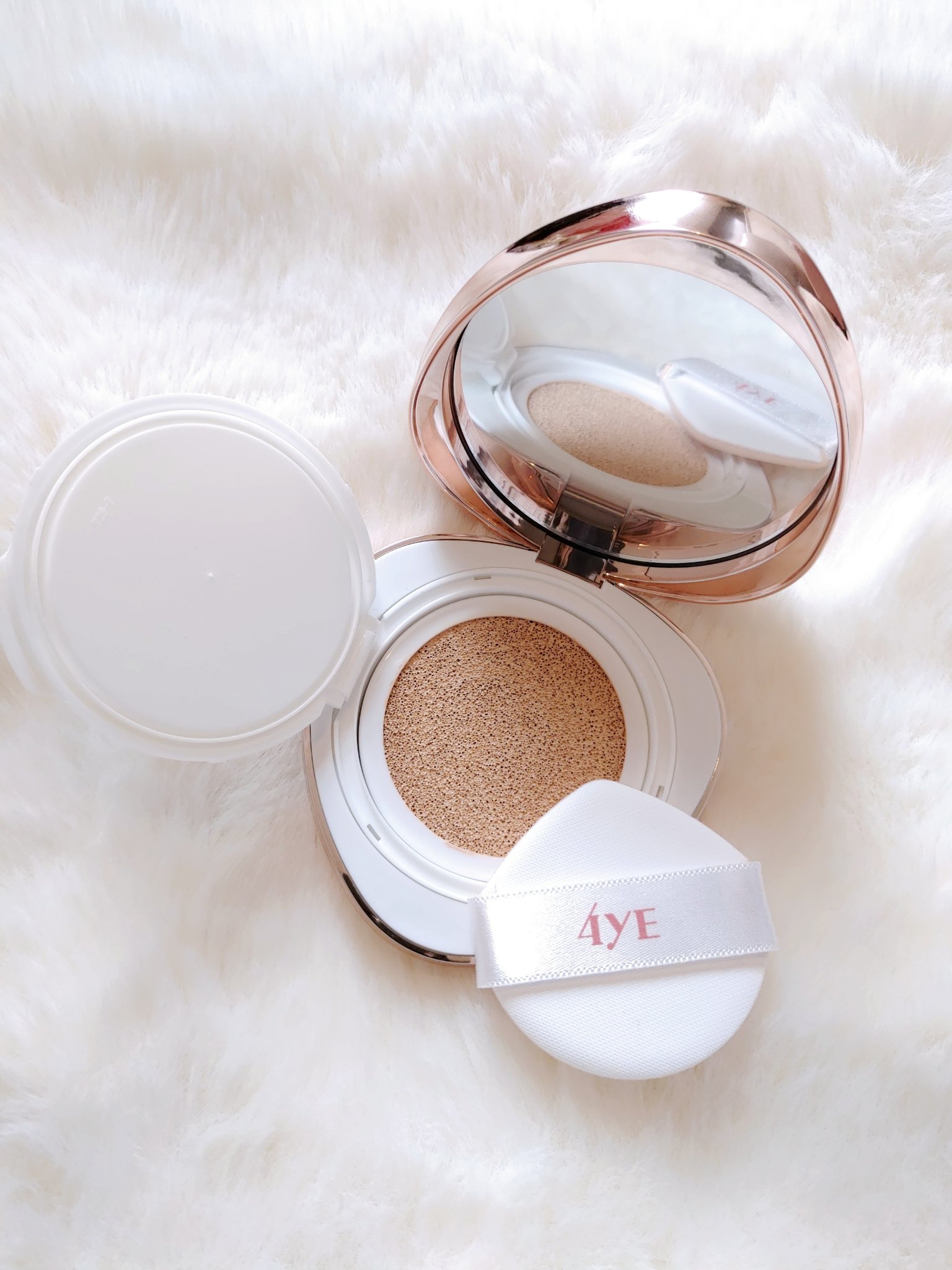 ピンクダイヤクッション/4YE/クッションファンデーションを使ったクチコミ（3枚目）