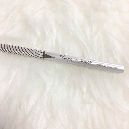 シャープ ソ シンプル ウォータープルーフ ペンシル ライナー/CLIO/ペンシルアイライナーを使ったクチコミ(1枚目)