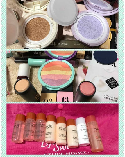 福袋2018/ETUDE/メイクアップキットを使ったクチコミ(2枚目)