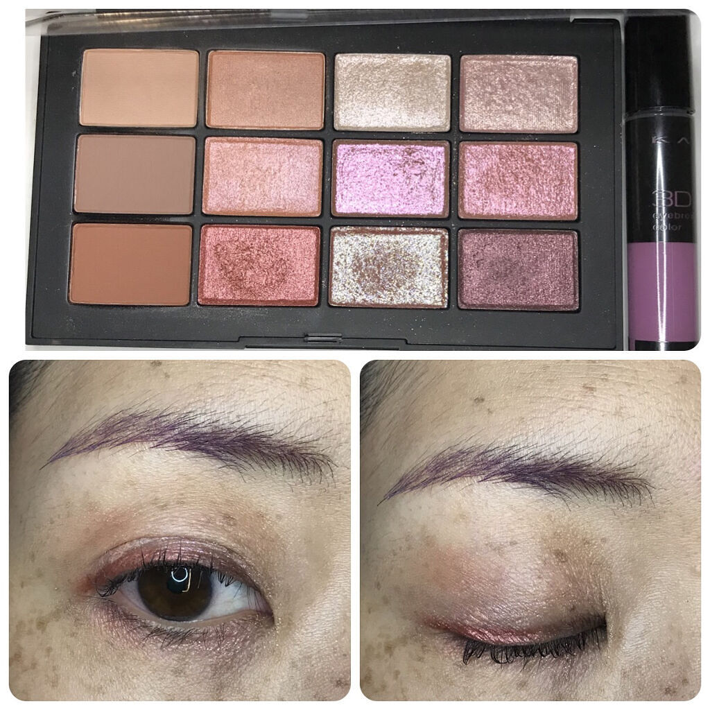 3Dアイブロウカラー PU-1/KATE/眉マスカラを使ったクチコミ（1枚目）