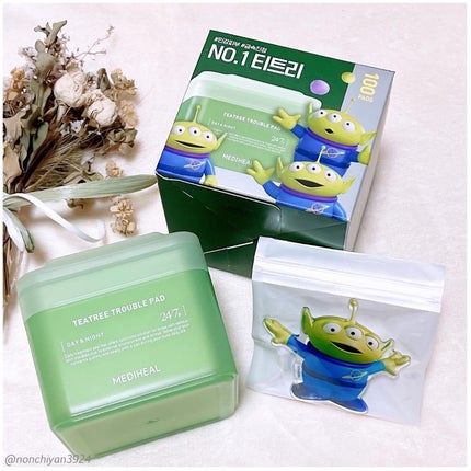ティーツリー トラブルパッド/MEDIHEAL/トナーパッドを使ったクチコミ(4枚目)