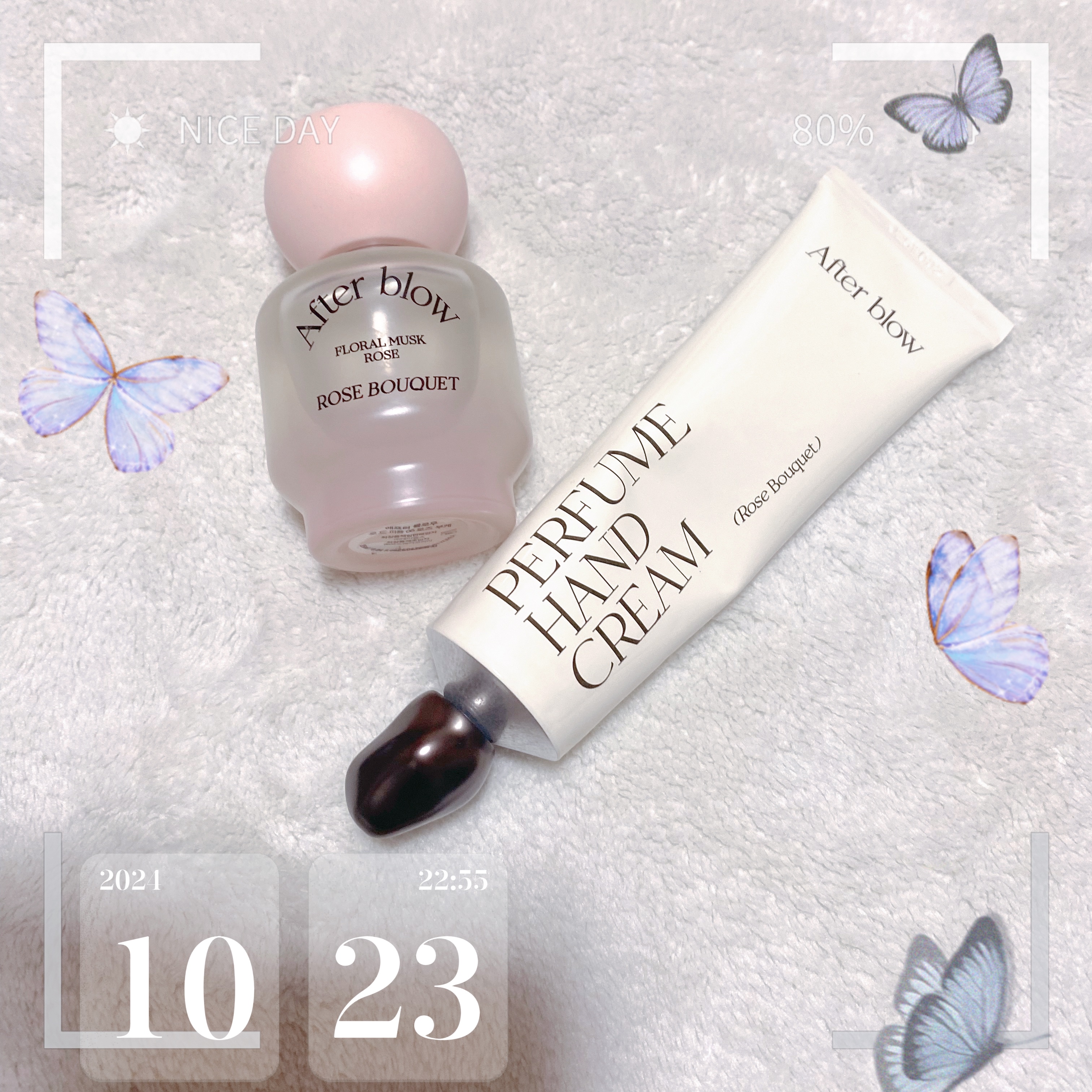  パフューム ハンドクリーム ローズブーケ/After blow/ハンドクリームを使ったクチコミ（1枚目）