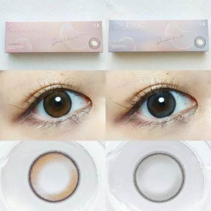 Double Tint 1day/OLENS/カラーコンタクトレンズを使ったクチコミ(1枚目)