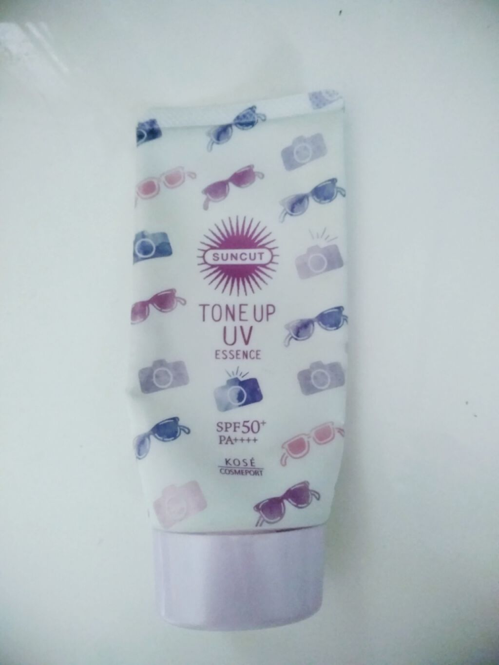 トーンアップUV エッセンス/サンカット®/日焼け止めローションを使ったクチコミ(1枚目)