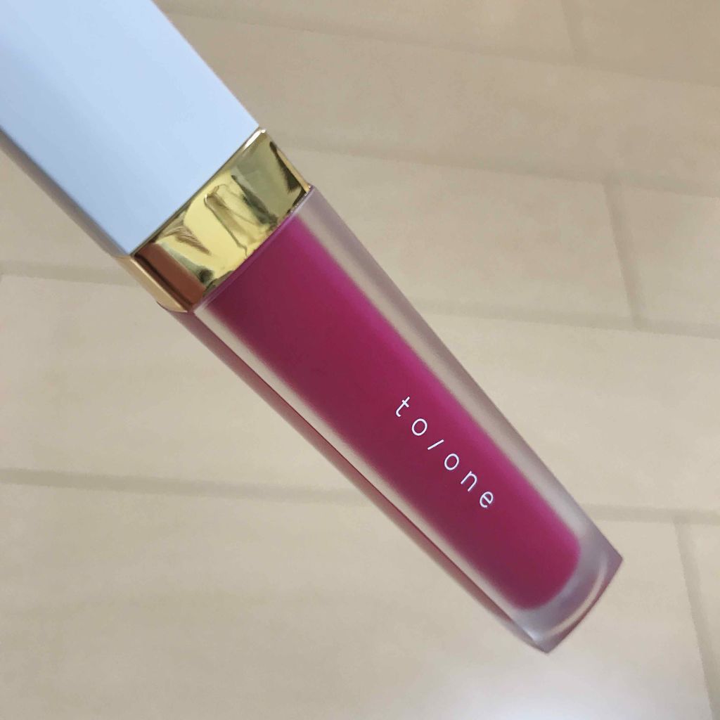 トーン ペタル エッセンス グロス/to/one/リップグロスを使ったクチコミ(1枚目)