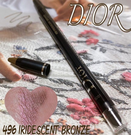ディオールショウ 24H スティロ ウォータープルーフ/Dior/ペンシルアイライナーを使ったクチコミ(1枚目)