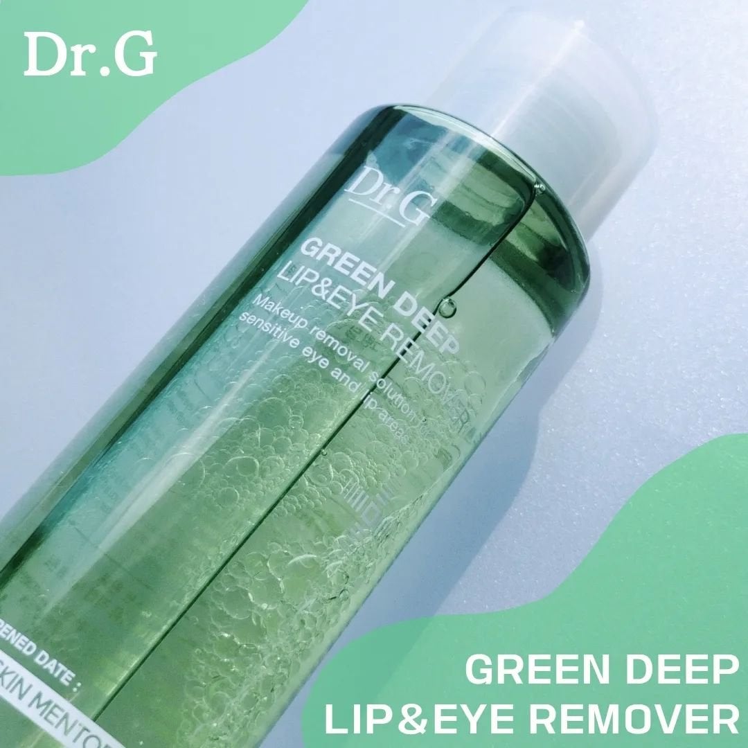 グリーンディープリップ&アイリムーバー/Dr.G/ポイントメイクリムーバーを使ったクチコミ(1枚目)