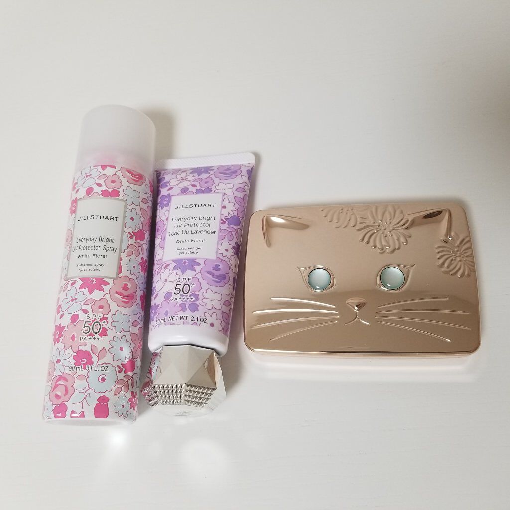 エブリデイブライト UVプロテクター スプレー ホワイトフローラル/JILL STUART/日焼け止めミスト・スプレーを使ったクチコミ（1枚目）