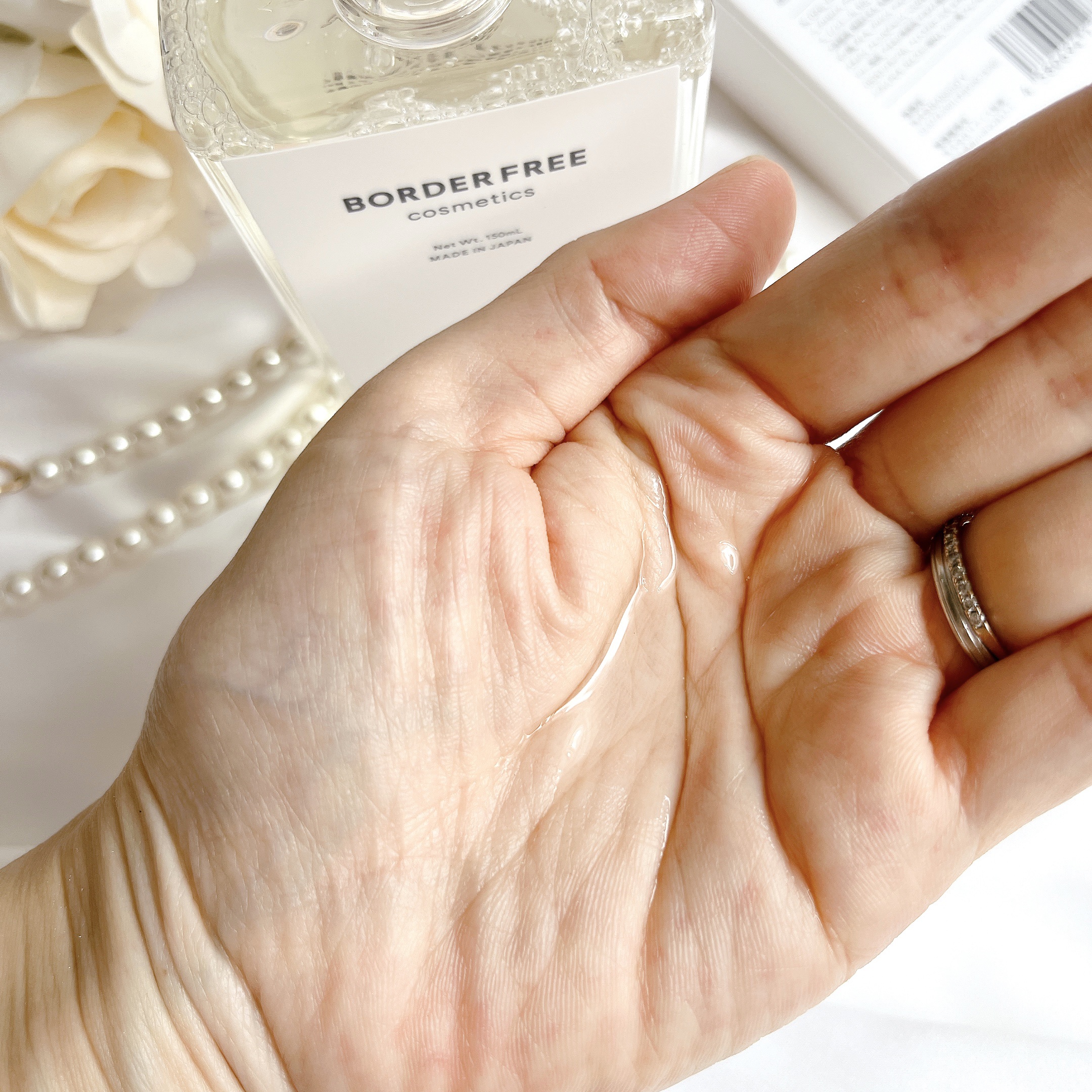 クリアVCフェイシャルローション/BORDER FREE cosmetics/化粧水を使ったクチコミ（3枚目）