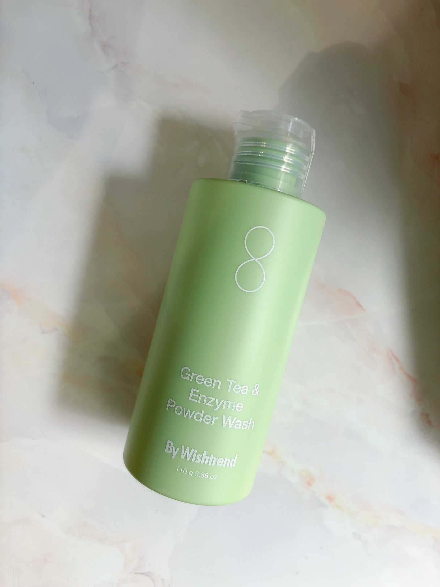 グリーンティー&エンザイムパウダーウォッシュ/By Wishtrend/洗顔パウダーを使ったクチコミ(2枚目)