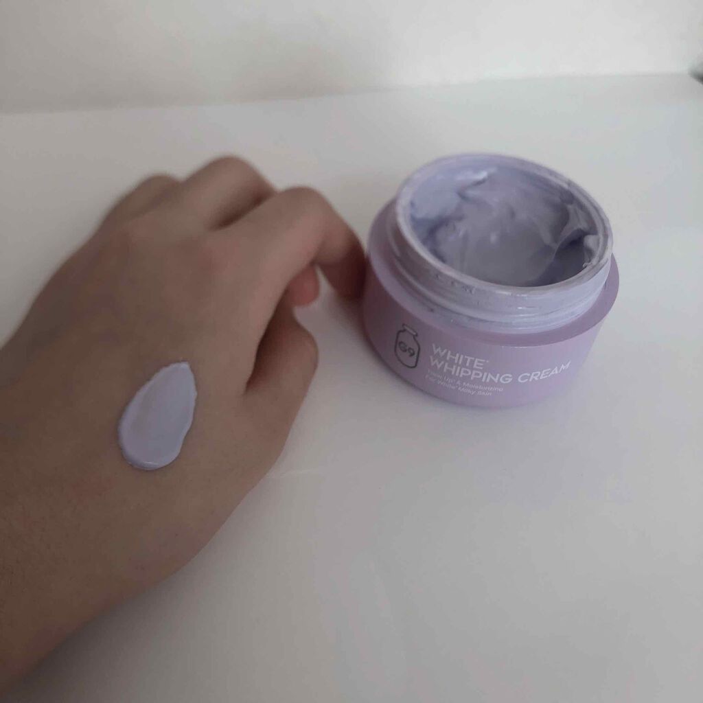 WHITE WHIPPING CREAM(ウユクリーム)/G9SKIN/化粧下地を使ったクチコミ（2枚目）