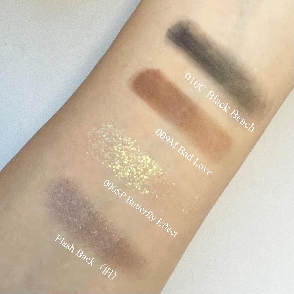 アディクション ザ アイシャドウ クリーム 010C Black Beach/ADDICTION/ジェル・クリームアイシャドウを使ったクチコミ（3枚目）