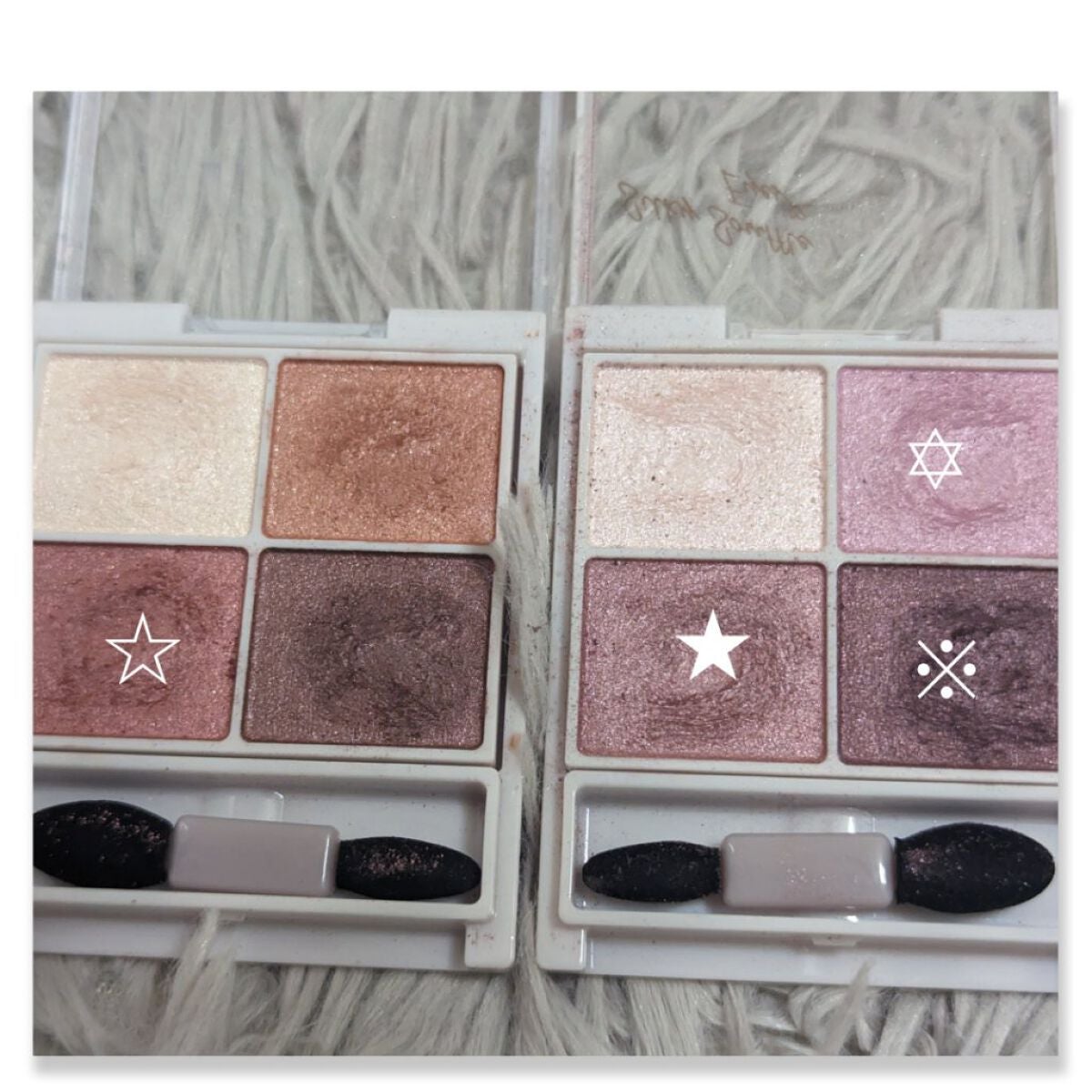 シルキースフレアイズ/キャンメイク/アイシャドウパレットを使ったクチコミ(4枚目)