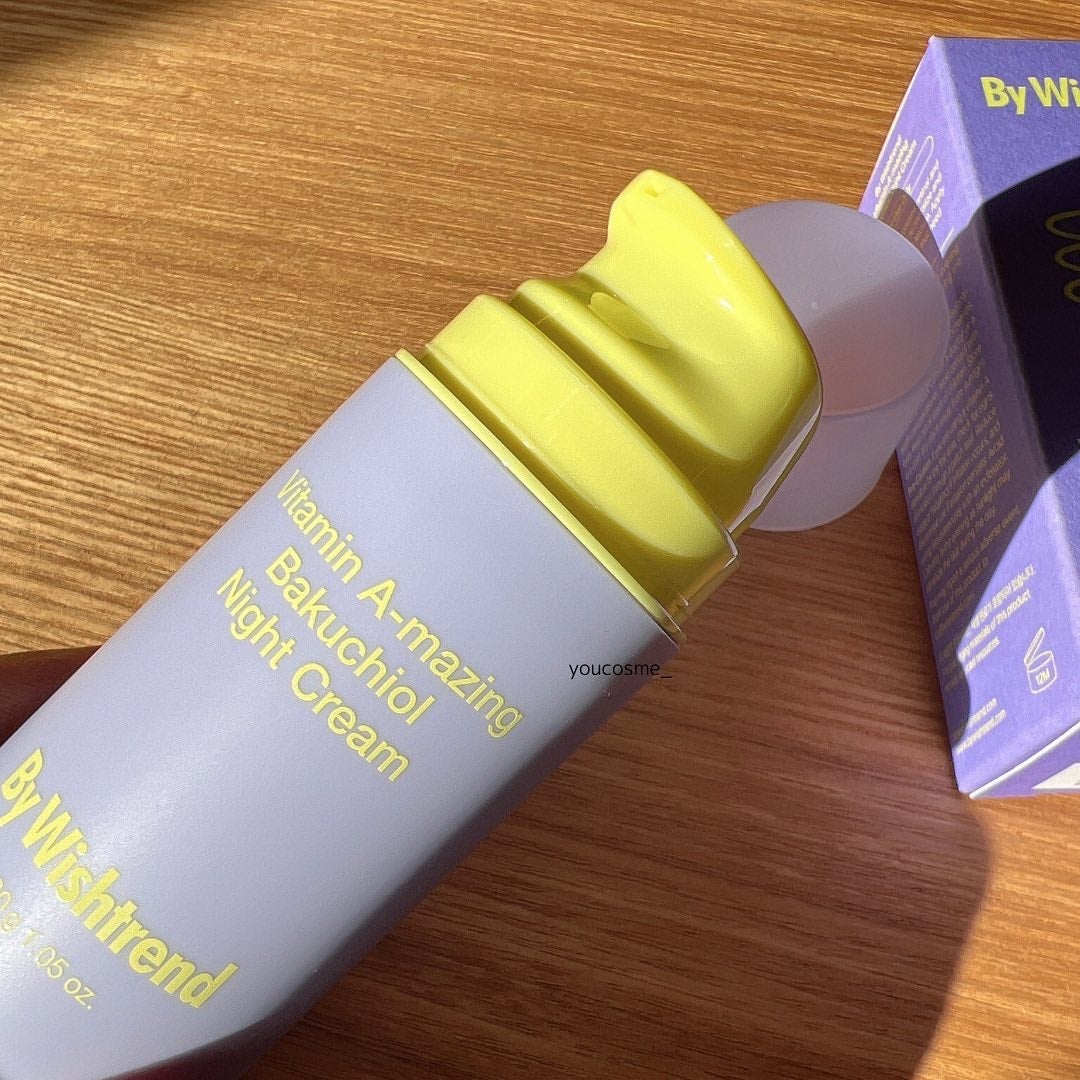 ビタミンA-mazingバクチオールナイトクリーム/By Wishtrend/フェイスクリームを使ったクチコミ(4枚目)