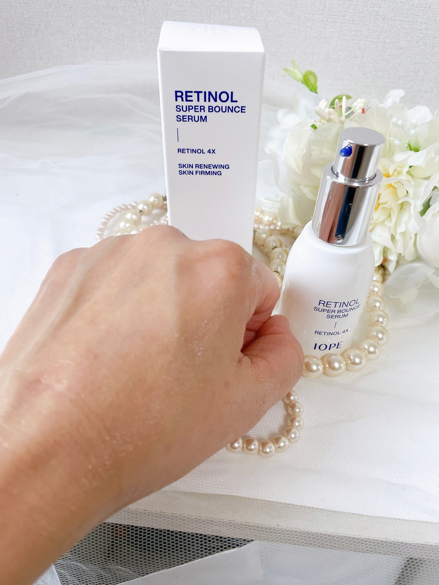 レチノール スーパーバウンス セラム/IOPE/美容液を使ったクチコミ(4枚目)