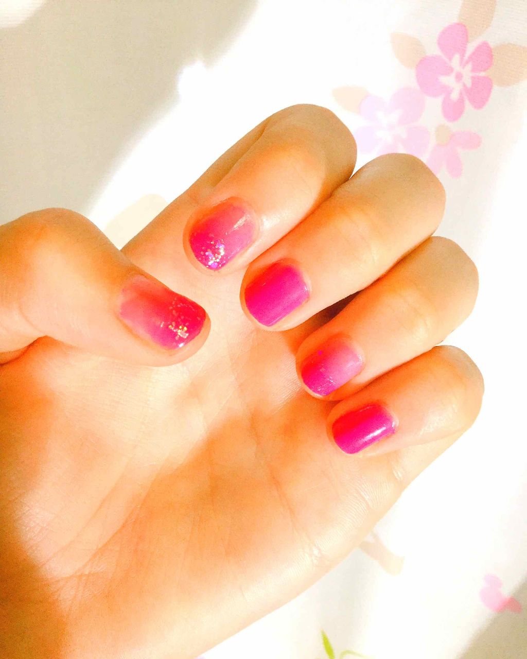 カンコレネイルカラー/DAISO/マニキュアを使ったクチコミ（2枚目）