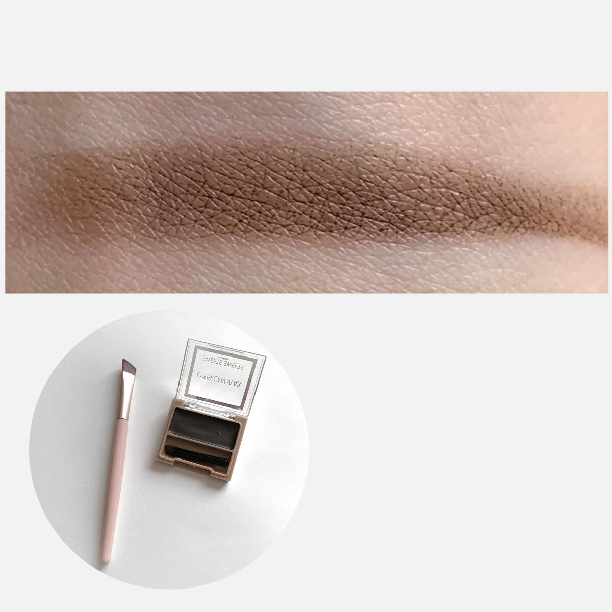 AC アイブロウブラシ ワイド/AC MAKEUP/メイクブラシを使ったクチコミ（2枚目）