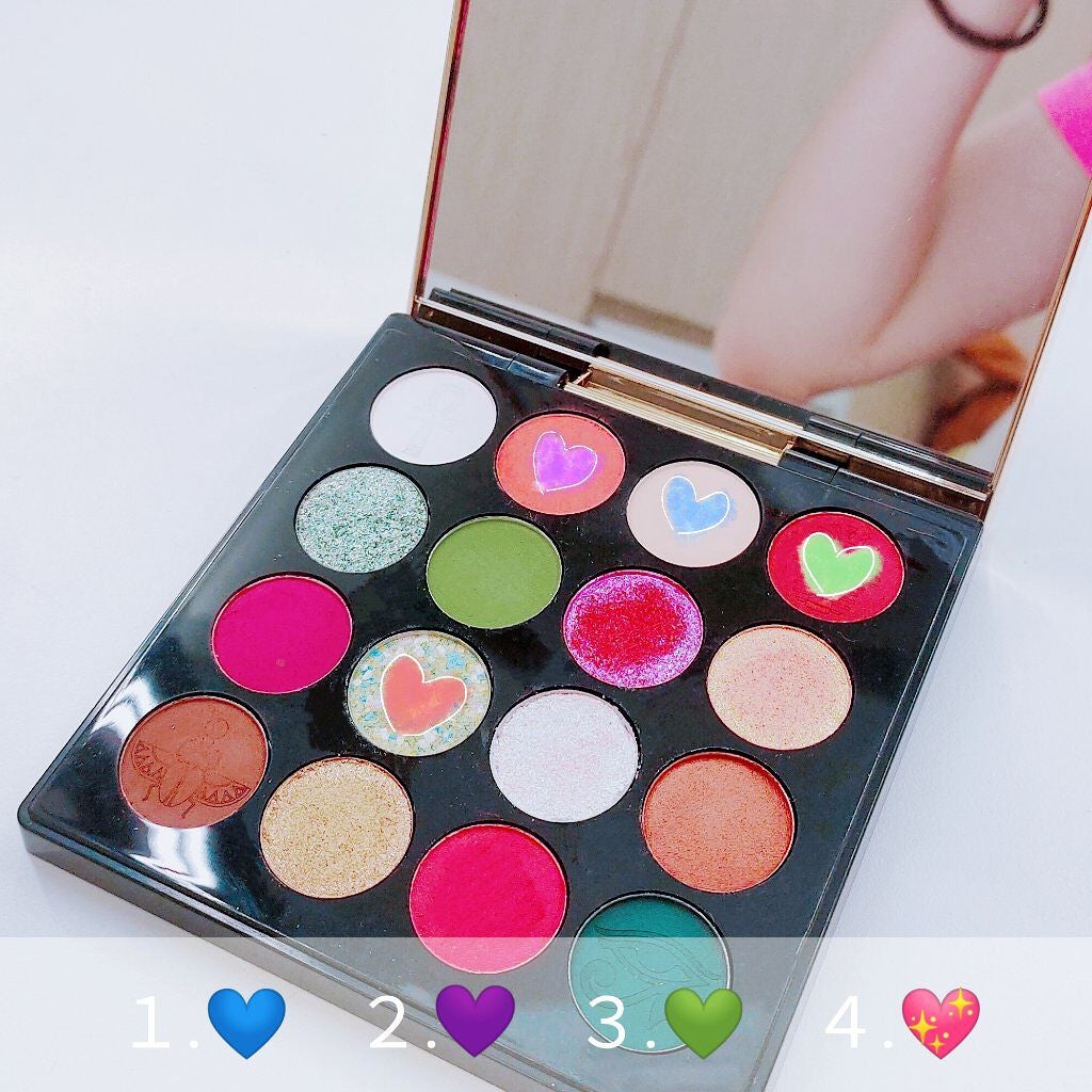 大英博物館 エジプトシリーズ アイシャドウパレット/ZEESEA/アイシャドウパレットを使ったクチコミ(2枚目)