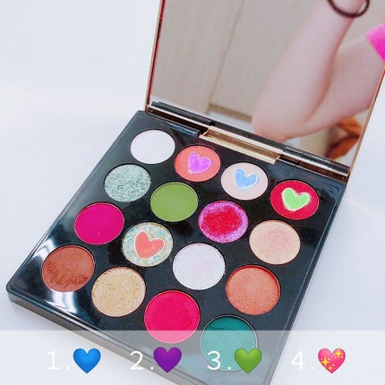 大英博物館 エジプトシリーズ アイシャドウパレット/ZEESEA/アイシャドウパレットを使ったクチコミ(2枚目)